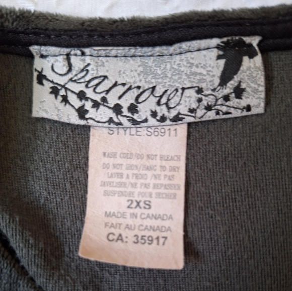 SPARROW  Green Olive Mock Neck Sleeveless Velvet Maxi Gown - Picture 5 of 6